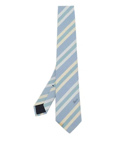 Pre-owned Gucci Diagonal-stripe Silk Tie