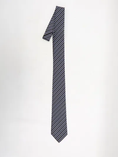 GUCCI GUCCI DIAGONAL STRIPED TIE