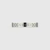 Gucci Diamante Thin Ring In Silver
