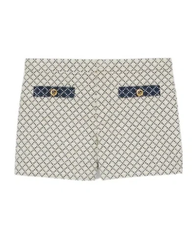 Gucci Diamond Cotton Bouclé Shorts In Neutral
