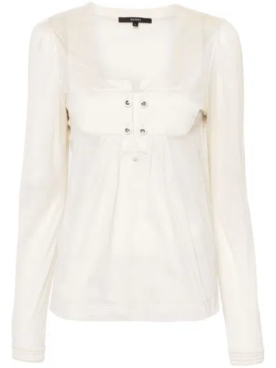 Pre-owned Gucci Diamond-quilted Cotton T-shirt In 中性色