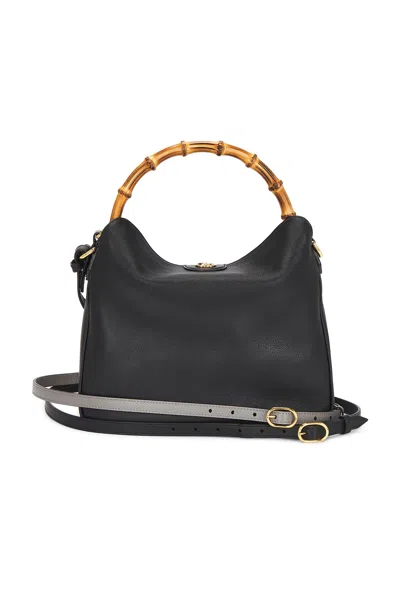 Pre-owned Gucci Diana Handbag In Black