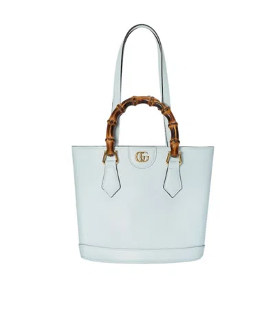 Gucci Diana Medium Shoulder Bag In Blue