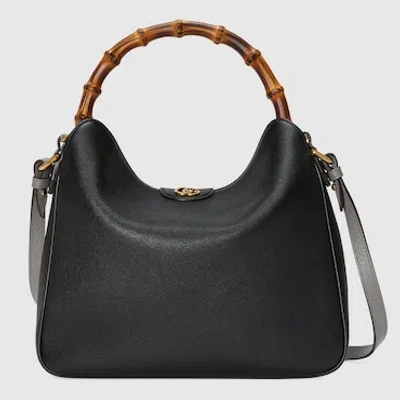 Gucci Diana Medium Shoulder Bag In Schwarz