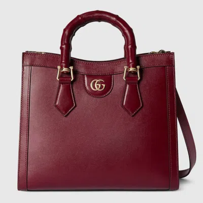 Gucci Diana Medium Tote Bag In White