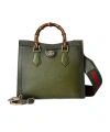Gucci Diana Medium Tote Bag In Green
