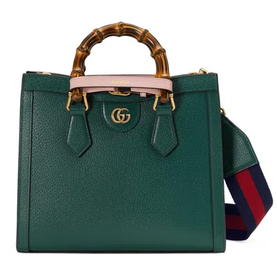 Gucci Diana Medium Tote Bag In Grün
