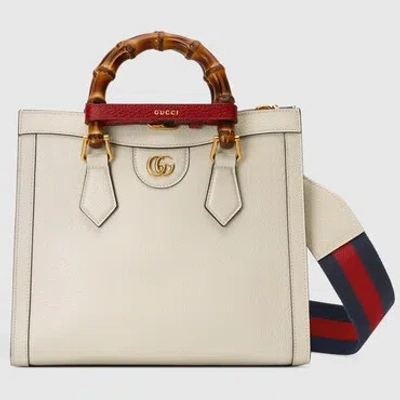 Gucci Kleiner Diana Shopper In Weiss