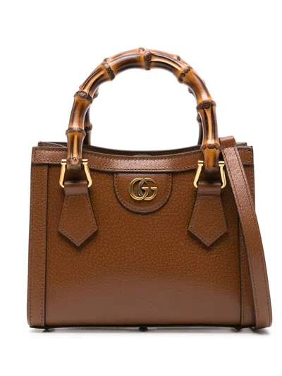 Gucci Diana Mini Bamboo 2way Tote Bag
