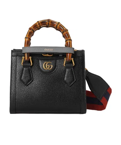 Gucci Mini Diana Handtasche In Black