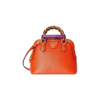Pre-owned Gucci Diana Mini Tote Bag 'orange' | Women's Size Onesize