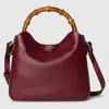 Gucci Diana Small Shoulder Bag In Bordeaux