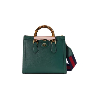 Pre-owned Gucci Diana Small Tote Bag 'green' | Women's Size Onesize