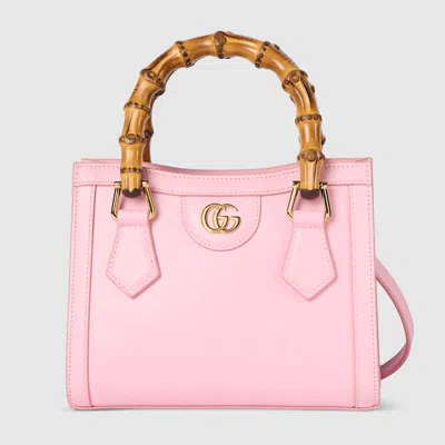 Gucci Diana Small Tote Bag In Orange