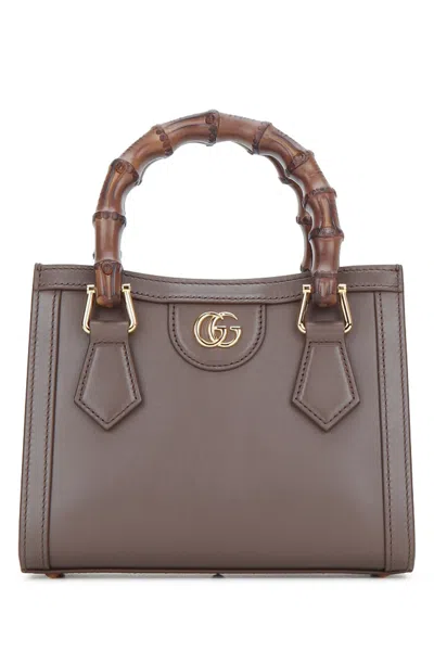 Gucci Diana Tote Handbag In Brown
