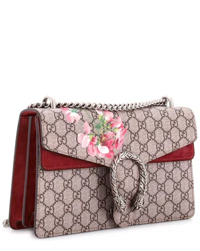 Gucci Dionysus Bag Blooms Print Gg Coated Canvas Small (authentic Pre-loved)