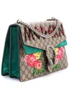 Gucci Dionysus Bag Embellished Gg Coated Canvas Medium (authentic Pre-loved)