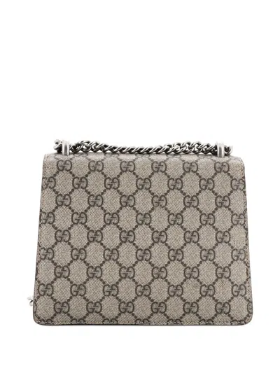 Pre-owned Gucci Dionysus Bag Gg Coated Canvas Mini Crossbody Bag In Brown