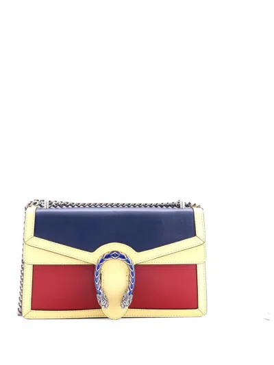 Pre-owned Gucci Dionysus Bag Leather Small Shoulder Bag In Multi