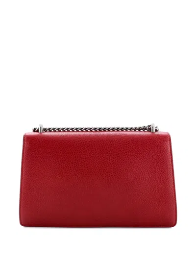 Pre-owned Gucci Dionysus Bag Leather Small Shoulder Bag In Red
