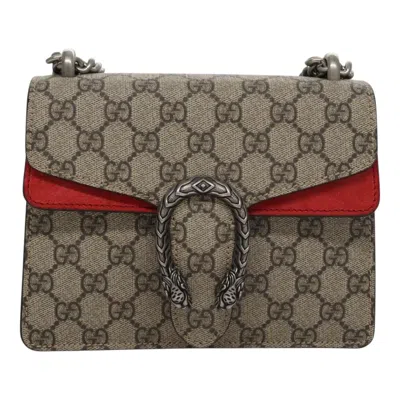 Pre-owned Gucci Dionysus Beige Canvas Shoulder Bag ()