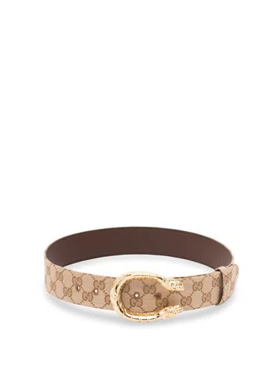Gucci `dionysus` Belt In Brown