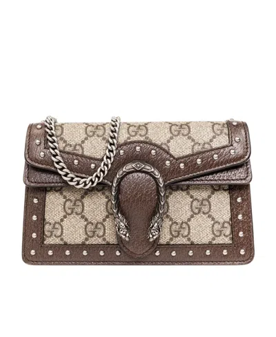 Gucci Dionysus Crossbody Bag In Brown