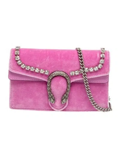 Pre-owned Gucci Dionysus Dionysus Mini In Pink
