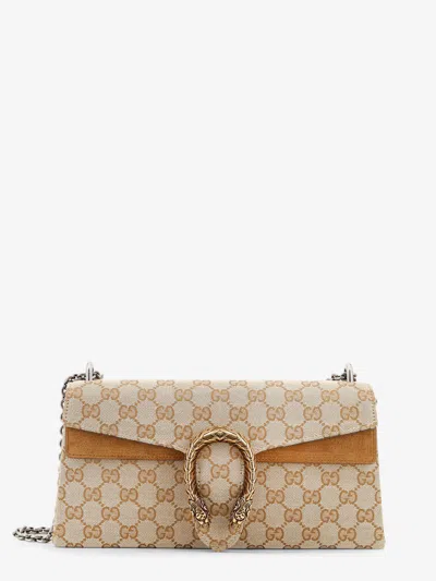 Gucci Dionysus Gg Fabric Crossbody Bag In Beige