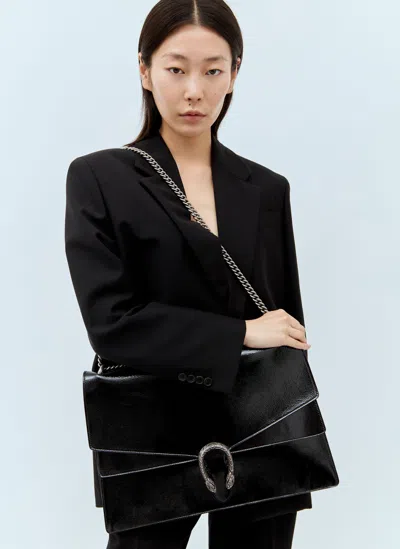 Gucci Dionysus Large Shouler Bag In Black