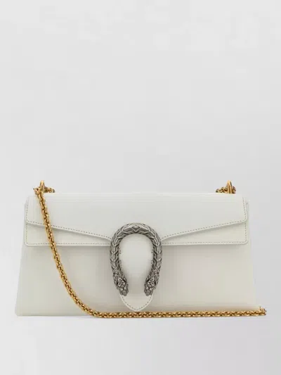 Gucci Dionysus Leather Shoulder Clutch Chain Buckle