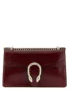 Gucci Womens Rosso Ancora Dionysus Chain-strap Leather Shoulder Bag In Red
