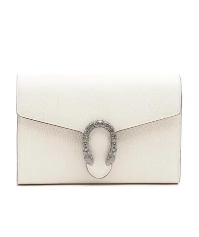 Gucci Dionysus Mini Leather Chain Bag In Nude