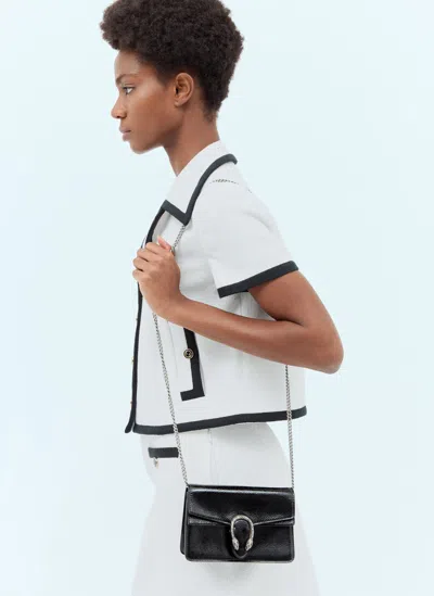 Gucci Dionysus Mini Shoulder Bag In Black