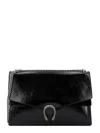 Gucci Dionysus Patent Leather Shoulder Bag In Black