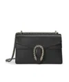 Gucci Dionysus Leather Shoulder Bag In Black