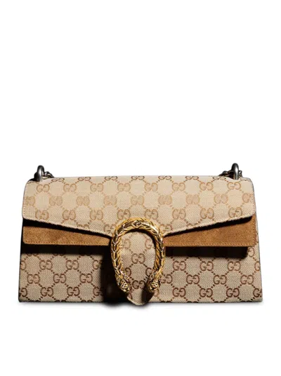 Gucci Dionysus Shoulder Bag Medium Size In Brown