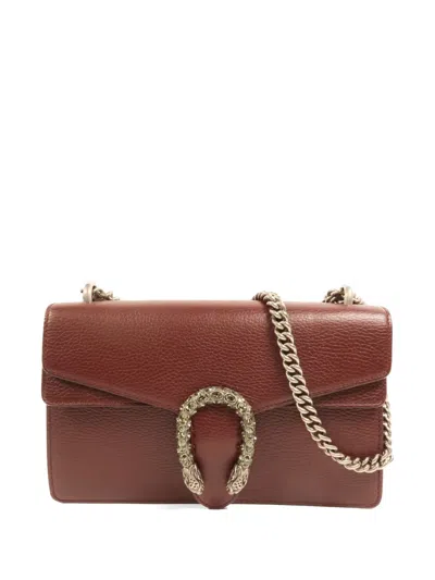 Pre-owned Gucci Dionysus Shoulder Bag In Red