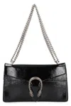 Gucci Womens Nero Dionysus Chain-strap Leather Shoulder Bag