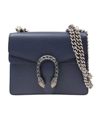 Gucci Dionysus Series Gg Trumpet Woc In Blue