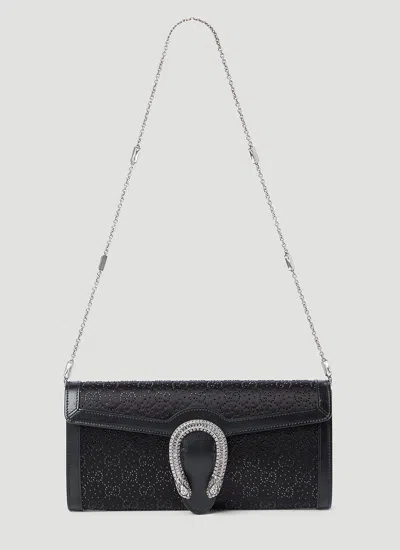 Gucci Dionysus Small Shoulder Bag In Black