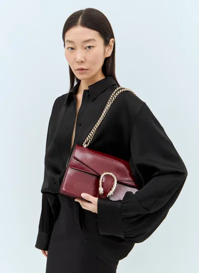 Gucci Dionysus Small Shouler Bag In Burgundy