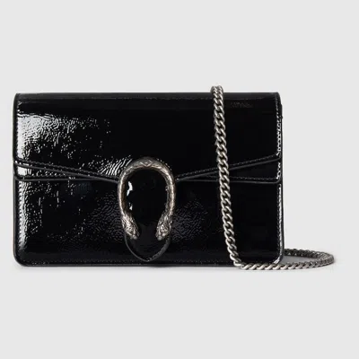 Gucci Dionysus Super Mini Bag In Black