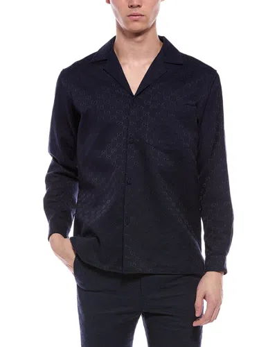 Gucci Disco Bowling Shirt In Black