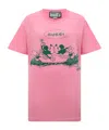 Gucci Disney X  Printed T-shirt In Pink
