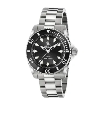 Gucci Dive Watch, 40mm In Gray