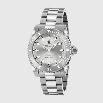 Gucci Dive Watch In Gray