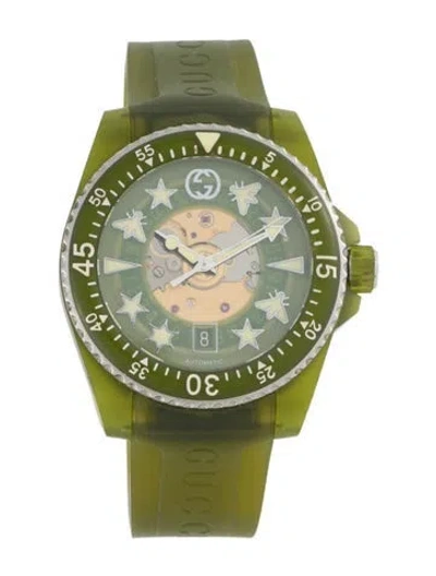 Pre-owned Gucci Dive Watch In Multi