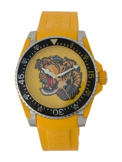Pre-owned Gucci Dive Watch In Multi