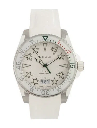 Pre-owned Gucci Dive Watch In Multicolor